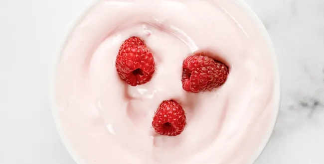 Whole yogurt with sweet
